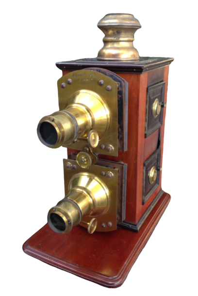 Lanterne  projection double Clément & Gilmer 1890