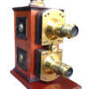 Lanterne de projection double Clément & Gilmer
