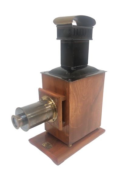 lanterne magique en bois fabricant Schoenner