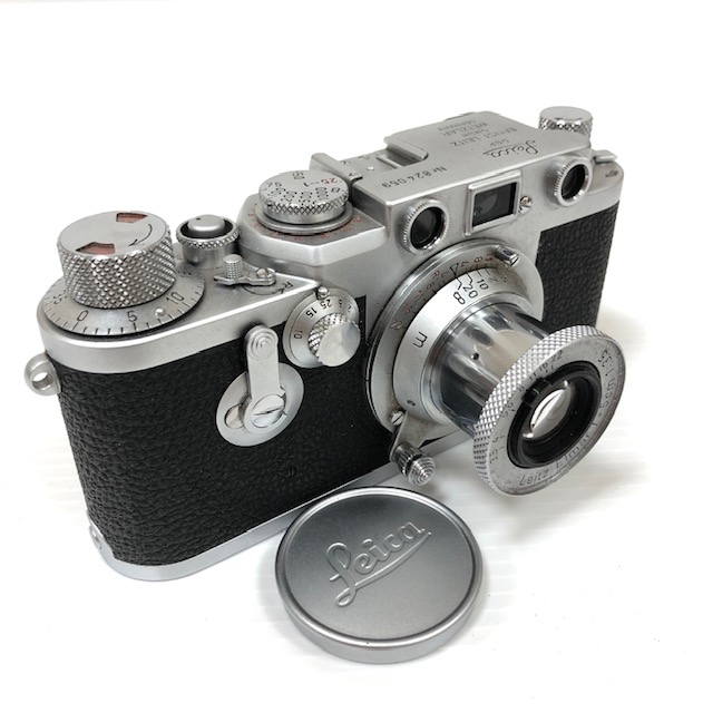 Leica III F Red Dial 1956 (chiffres rouge ) avec retardateur.