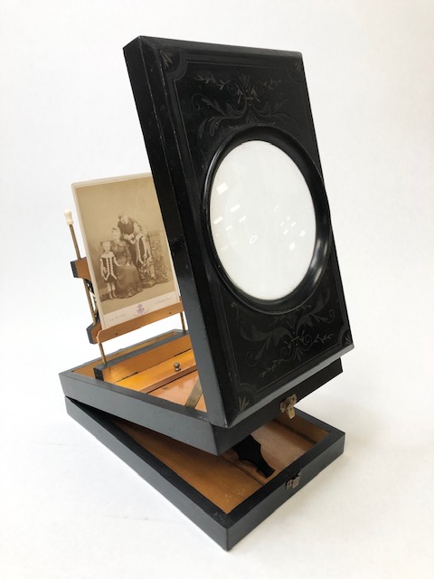 Graphoscope monocle pliant Napoléon III