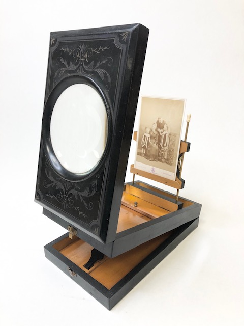 Graphoscope monocle pliant Napoléon III