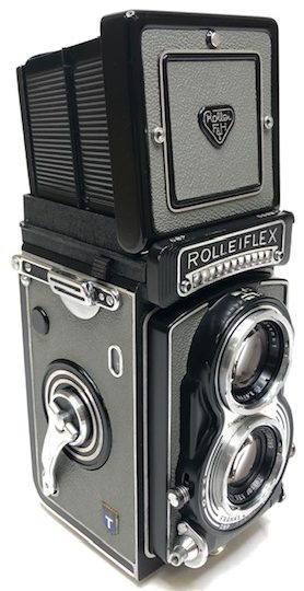 Rolleiflex T gris film 120 1958